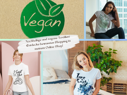 Nachhaltige und vegane Textilien: Entdecke bewusstes Shopping in meinem Online-Shop!