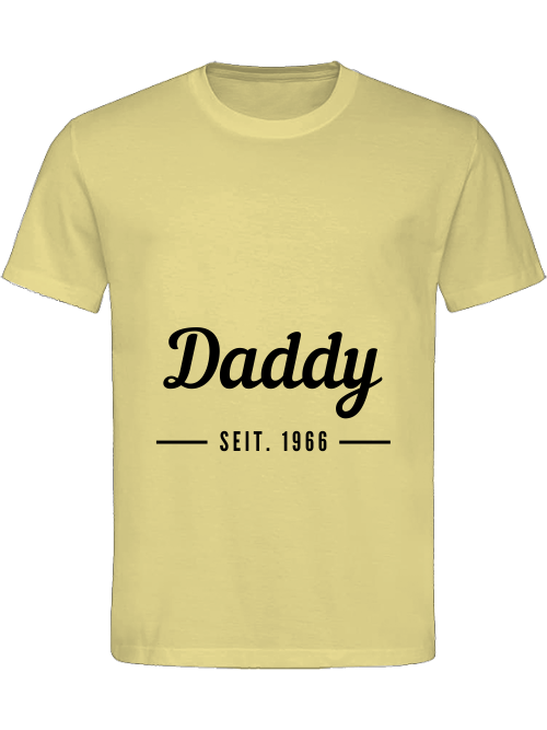 Daddy Legacy Edition 1966: Zeitlose Klasse in einem exklusiven 180 g/m² Baumwoll-T-Shirt!