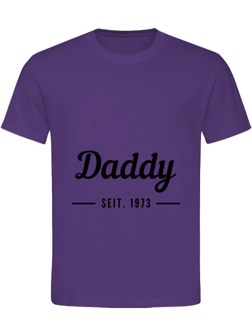 Daddy Legacy Edition 1973: Zeitlose Klasse in einem exklusiven 180 g/m² Baumwoll-T-Shirt!