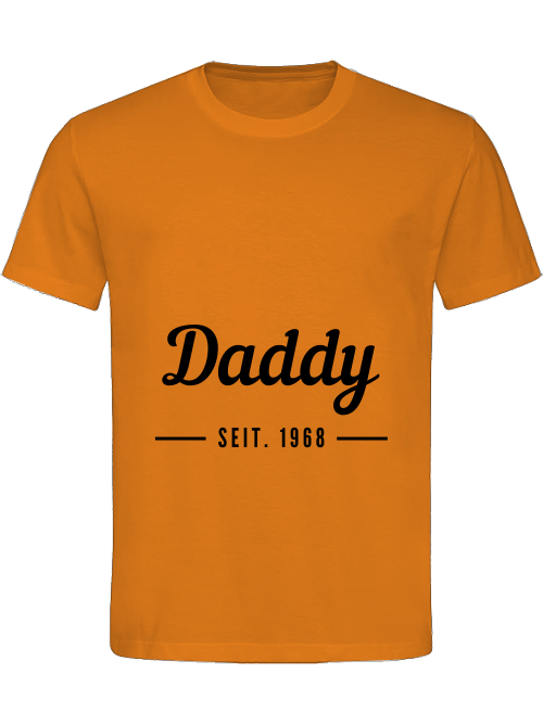 Daddy Legacy Edition 1968: Zeitlose Klasse im exklusiven 180 g/m² Baumwoll-T-Shirt!