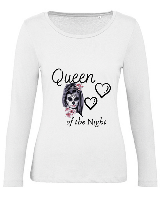 "Queen of the Night: Der Organic Inspire Pullover – Majestätisch, nachhaltig und ein Statement für zeitlose Eleganz."