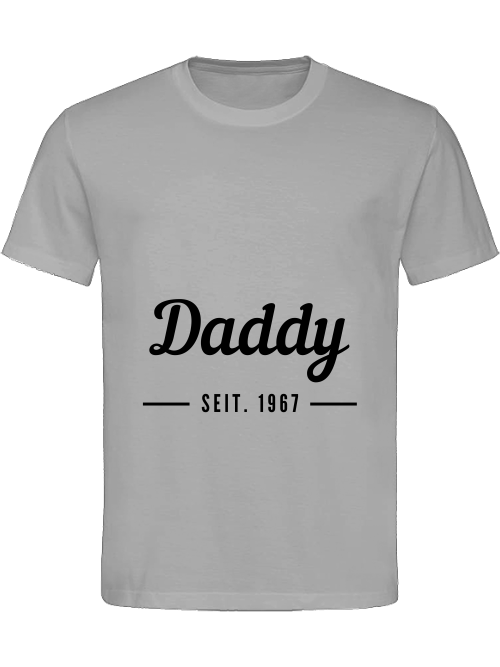 Daddy Legacy Edition 1967: Zeitlose Eleganz im exklusiven 180 g/m² Baumwoll-T-Shirt