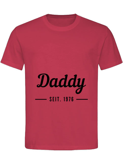 Daddy Legacy Edition 1976: Zeitlose Eleganz in einem exklusiven 180 g/m² Baumwoll-T-Shirt!